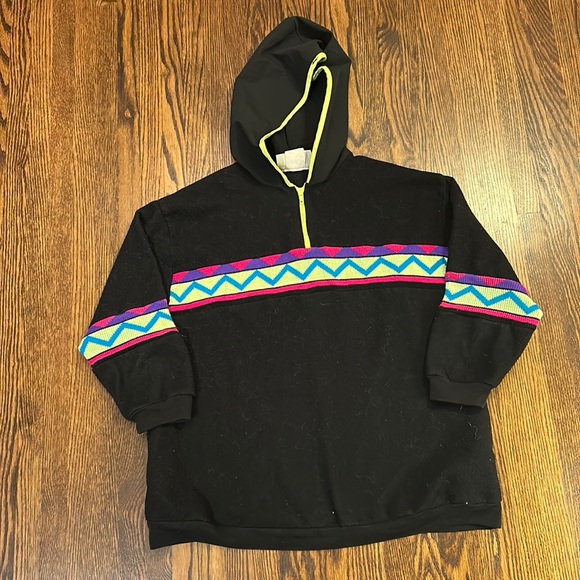Vintage Other - Vintage 90s Skiing Fleece Sweater
